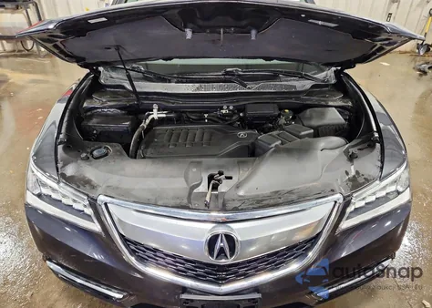 2016 Acura Mdx Technology z USA, uszkodzony, nr VIN 5FRYD4H49GB008615